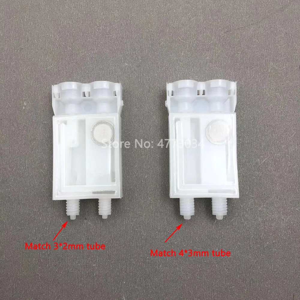 10 sztuk DX7 amortyzator kwadratowy głowica do Epson DX7 głowica atramentowa wywrotka Xenons wit-kolor Titanjet Xuli Allwin ludzkie Ect drukarki