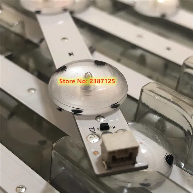 

6pcs/kit 530mm Led Backlight Strip 8leds (6v) Phili Ps Uduledwre 001 55pfl5703/f7 55w8s1p Uduledwre001/gs065 Rev.c