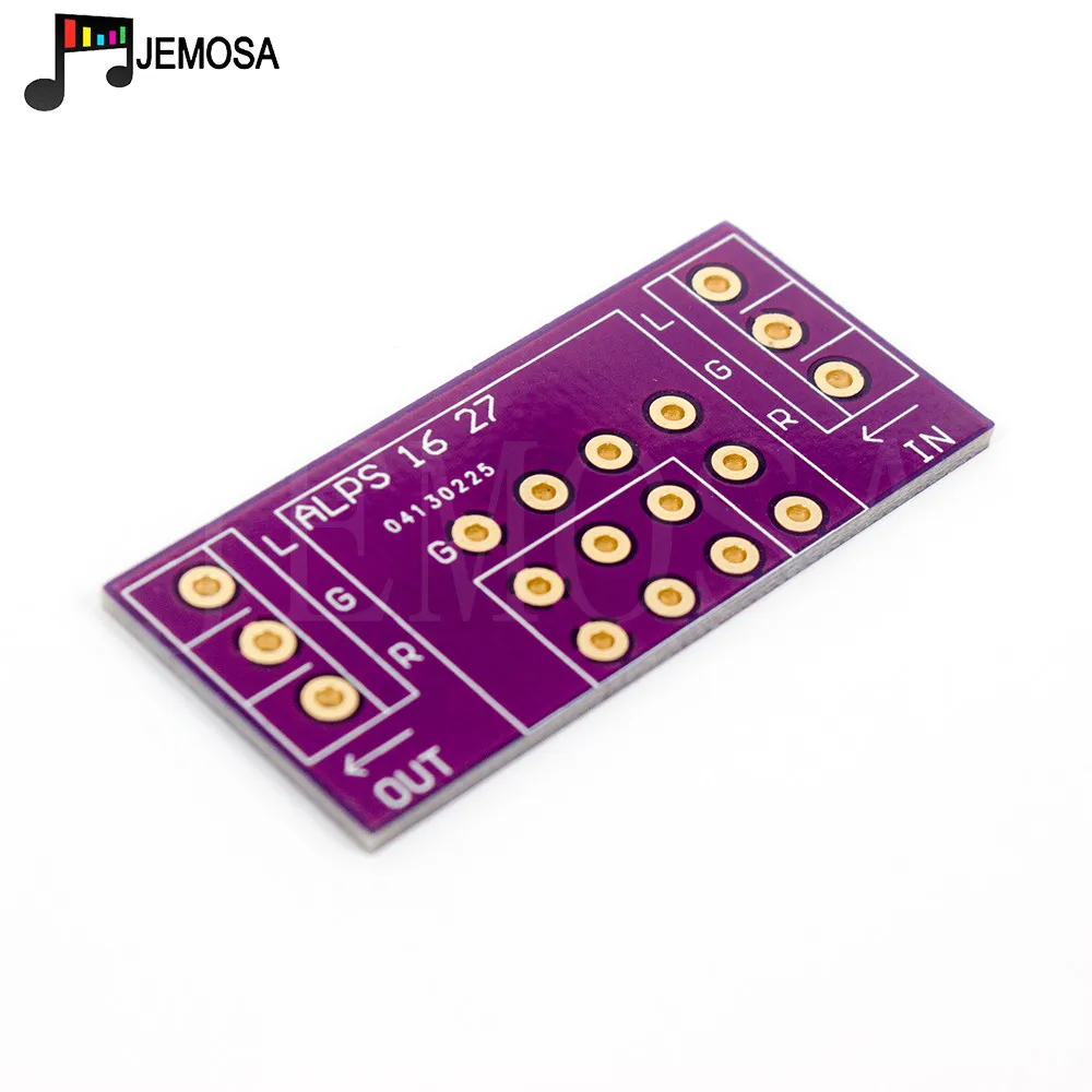 10 قطعة مزدوجة الجانبين FR4 لوحة دارات مطبوعة محول لوحة دوائر كهربائية ل ALPS RK16 RK27 حجم الجهد Hifi مضخم الصوت لتقوم بها بنفسك