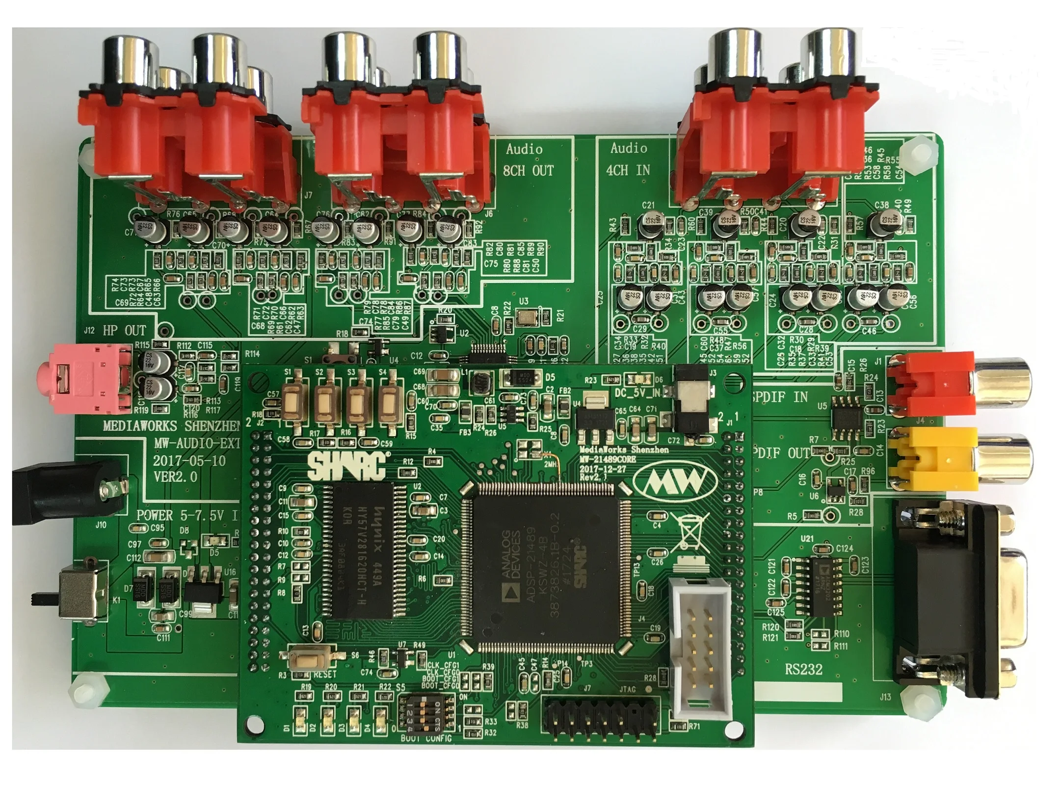 

ADSP-21489 Development Board, MW-21489EVB (new)