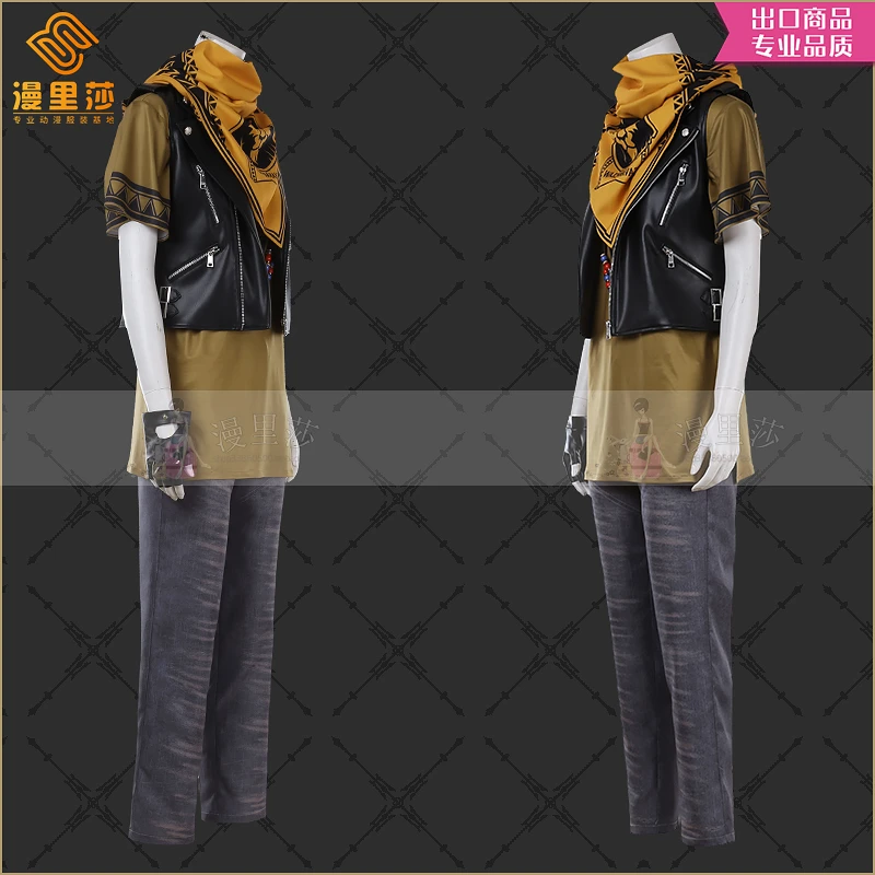 Game Twisted Wonderland Cosplay Savanaclaw Ruggie Uniforms Cosplay Costume Cool Daily Cos Dress For Men/Women H