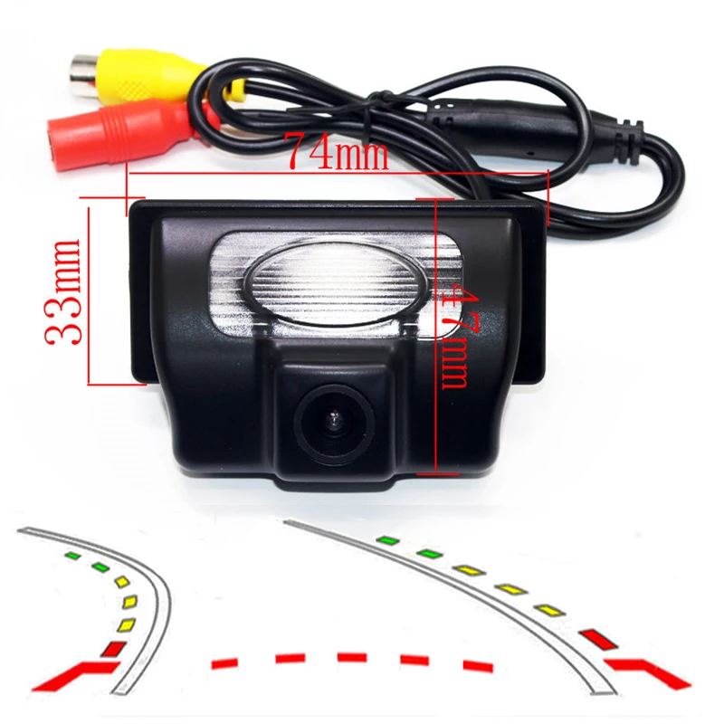 

Dynamic Trajectory Tracks Car Rear View Parking For Nissan Teana Tiida(Sedan) Sylphy Geely Paladin Reverse Backup Camera