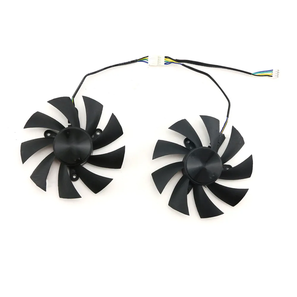 

2pcs 8.7cm Cooler Fast Laptop Graphics Fan For ZOTAC RTX 2060 2060s 1660 1660ti HA/HB Video Card Cooling Fan