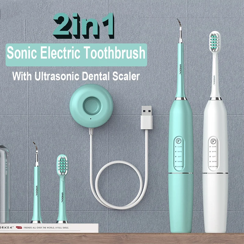 Electric Toothbrush Powerful Sonic Cleaning Rechargeable Waterproof For Man Women Home Accessories cepillo de dientes eléctrico