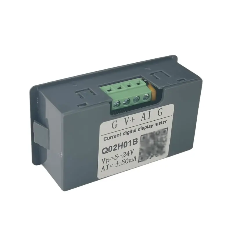 Digital display meter 0-4-20mA current plus or minus ±50mA input mA signal feedback measurement Q02H01B