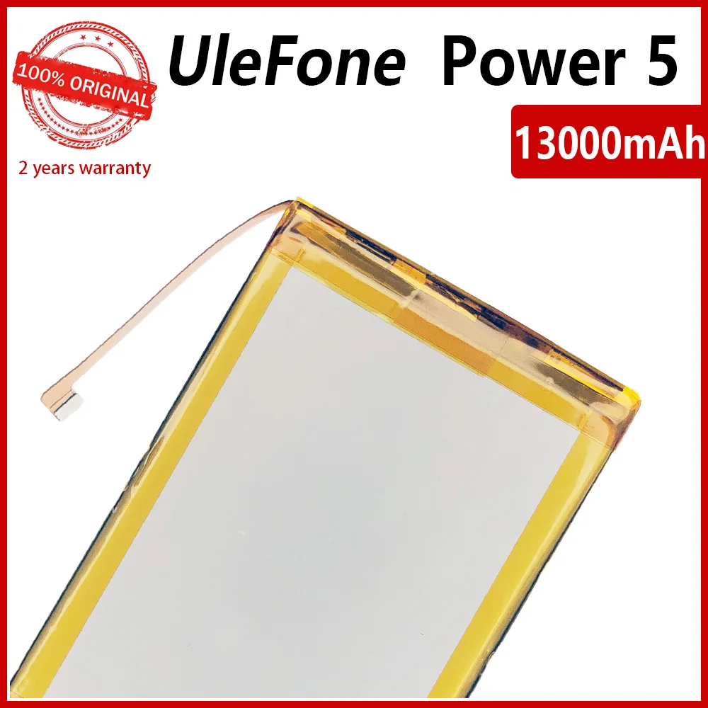 100% Original 13000mAh Power 5 Phone Battery For Ulefone Power 5 Replacement Phone High quality Batteries Batteria With Tools