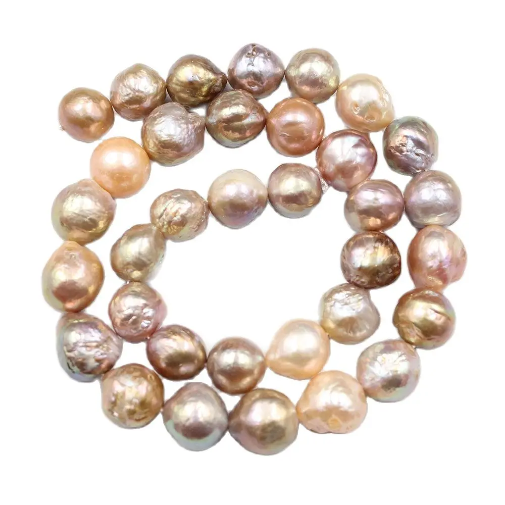 

APDGG Genuine Natural 12-13mm AA special edison purple pearl strands loose beads women lady jewelry DIY