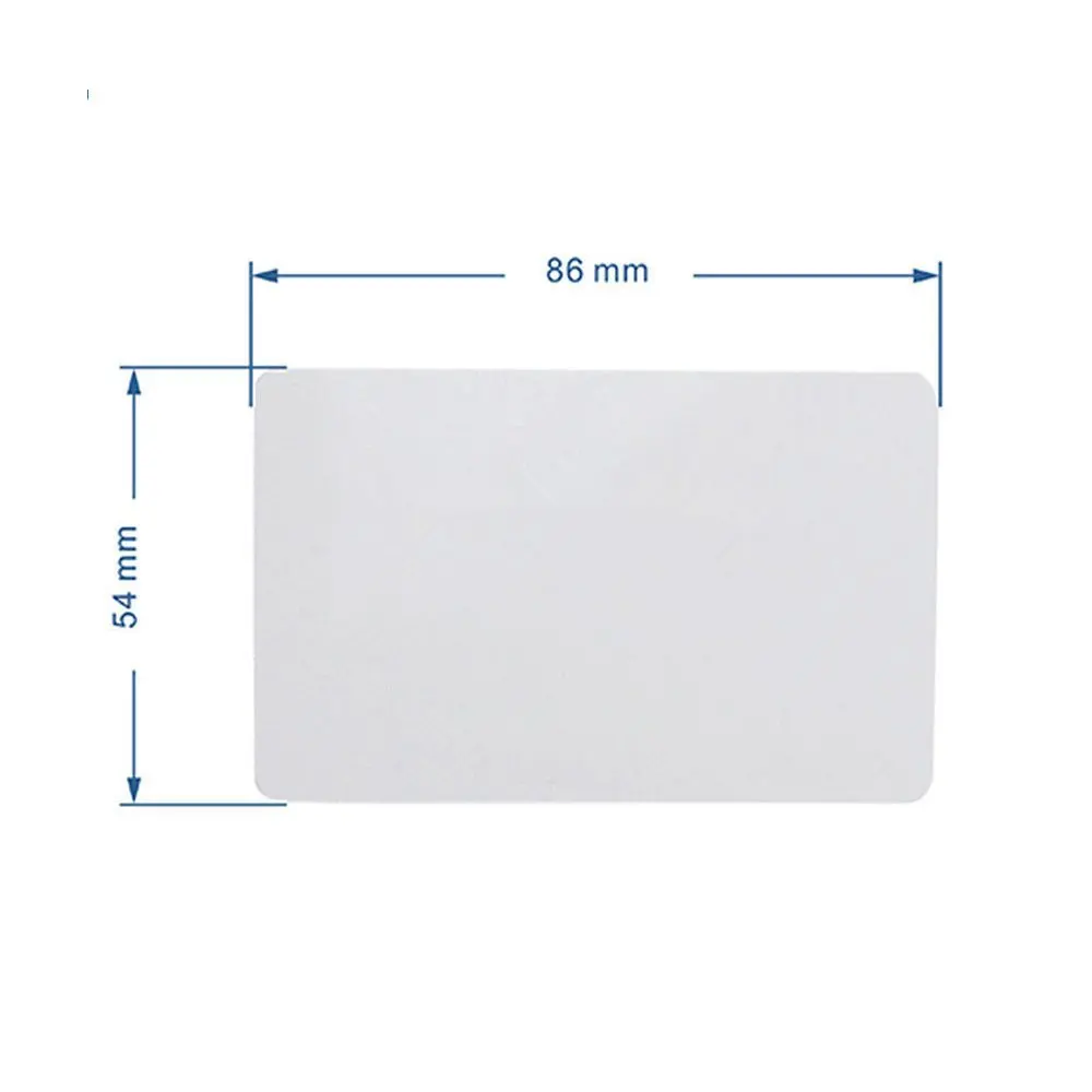 125KHz RFID Card TK4100 Proximity EM ID Card  White PVC With 64 bits for Door Entry Access Control Read Only 10 Pieces