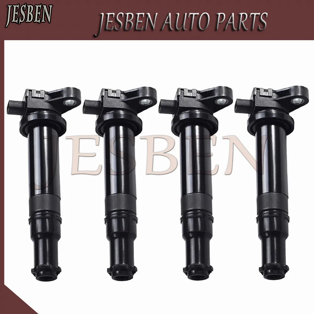 4PCS 27301-26640 Ignition Coil fit for HYUNDAI ACCENT Kia Rio DODGE ATTITUDE 1.4L 1.6L 2005-2011 G4EE G4ED NO# UF499 0986221077