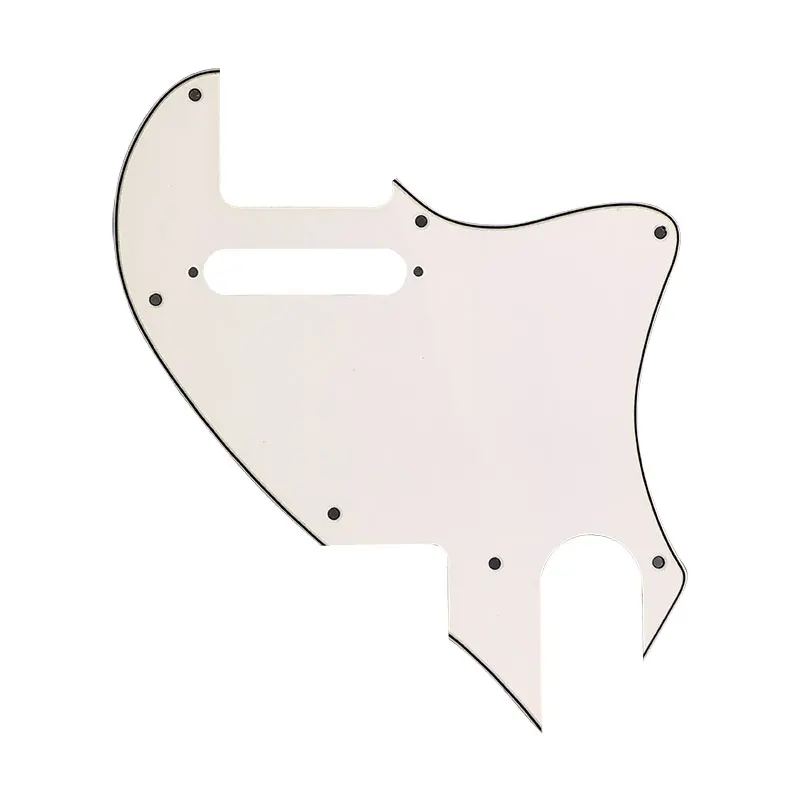 Pleroo Guitar Parts For US Telecaster Tele F Hole Hybrid Guitar Pickguard Scratch Plate Tele Conversion Pickup With Fixing Hole