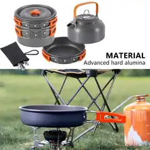 Camping Aluminum Cookware Set #5