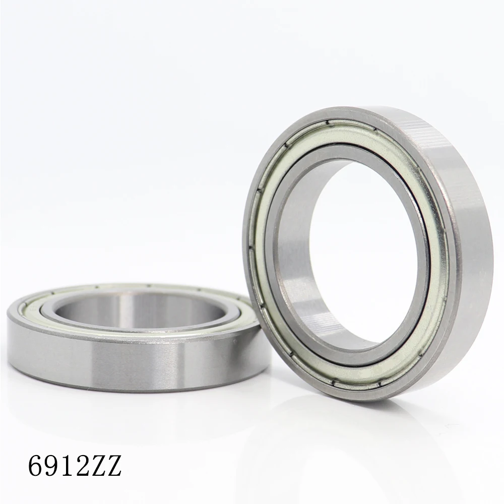 

6912 ZZ ABEC-1 (2PCS) 60x85x13 Metric Thin Section Bearings 61912Z 6912ZZ