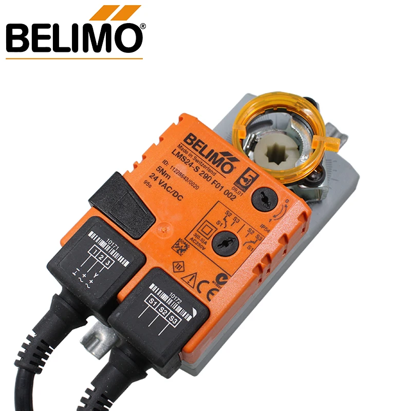 Switzerland Belimo  5 Nm AC 24 V LMS24-S Modulating damper actuator for operation of air control dampers in HVAC system