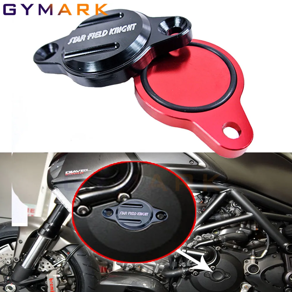 

Modified parts red cover for CNC alternator for DUCATI Diavel 2010-2018 2011 2012 2013 2015 2016 2017