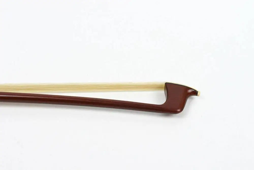 Professional 4/4 Violin Bow Brazilwood crystal frog Full size Natural Bow Hair