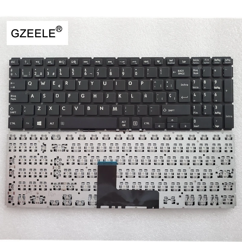 Nowa klawiatura do laptopa US/RU/FR/UK/SP dla Toshiba Satellite L50-B L50T-B L50D-B L55-B L55DT-B S50-B S55-B P55W-B P50T-C hiszpańska