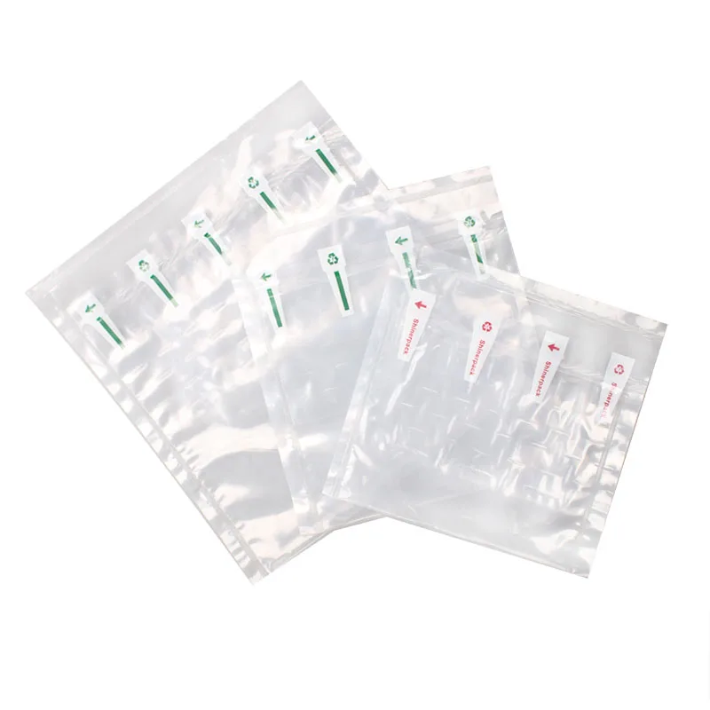 Transparent inflatable plastic packaging bag, bubble safety bag, more personal protection, inflatable cushion, buffer packaging