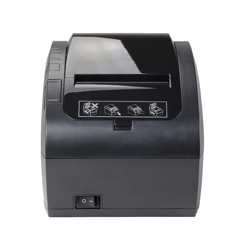 80mm 300m/s Thermal Receipt Printer POS Billing Printer Wireless WIFI/Bluetooth Printer Auto Cutter Android/iOS/Windows ESC/POS