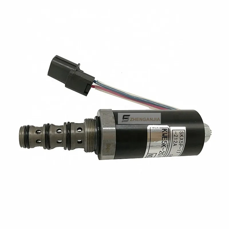 For excavator accessories Kobelco SK200-2-5 hydraulic solenoid valve YN35V00005F2 KWE5K-20G24Y12A1