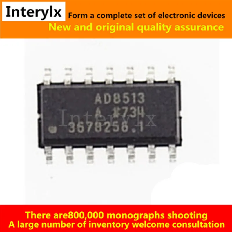 

10 шт./партия AD8513ARZ AD8513AR AD8513A AD8513 IC OPAMP JFET 4 circuit 14soic