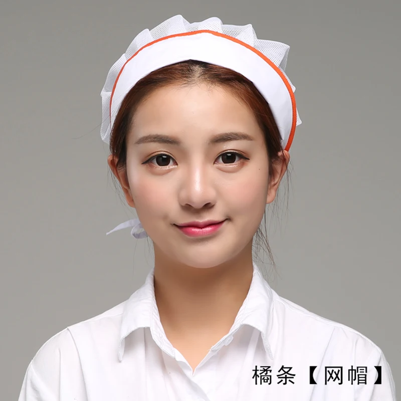 Kitchen Chef Hat Cook ทำอาหาร hygienic CAP อาหารหมวกเบเกอรี่ Breathable ควันฝุ่นผู้หญิงหมวกทำงาน Breathable ตาข่าย