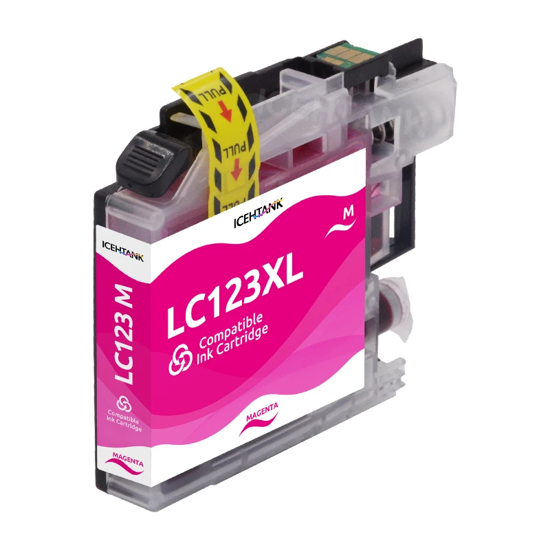 Icehtank LC123 LC-123 LC 123 XL LC123XL Ink Inkjet Cartridges For Brother MFC J4410DW J4510DW J4610DW J4710DW J470DW J6920DW