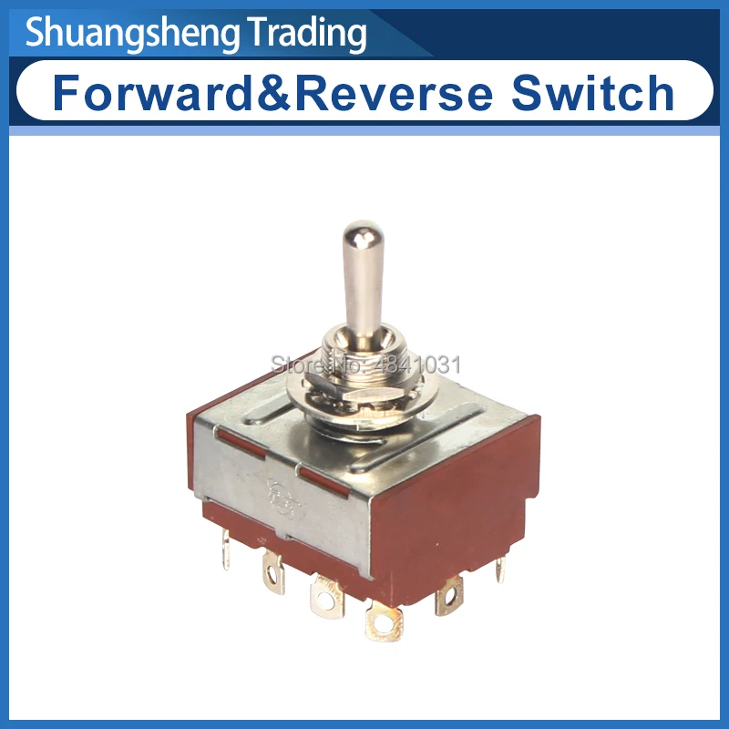 

Changeover Switch KN1-403 Motor Reversing Switch Forward&Reverse Switch For SIEG C2-181 G8688 BD-6 M1-250 CX704 Compact9 CL300M