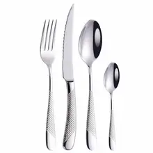 Luxury Silver Kitchen Cutlery Set #6