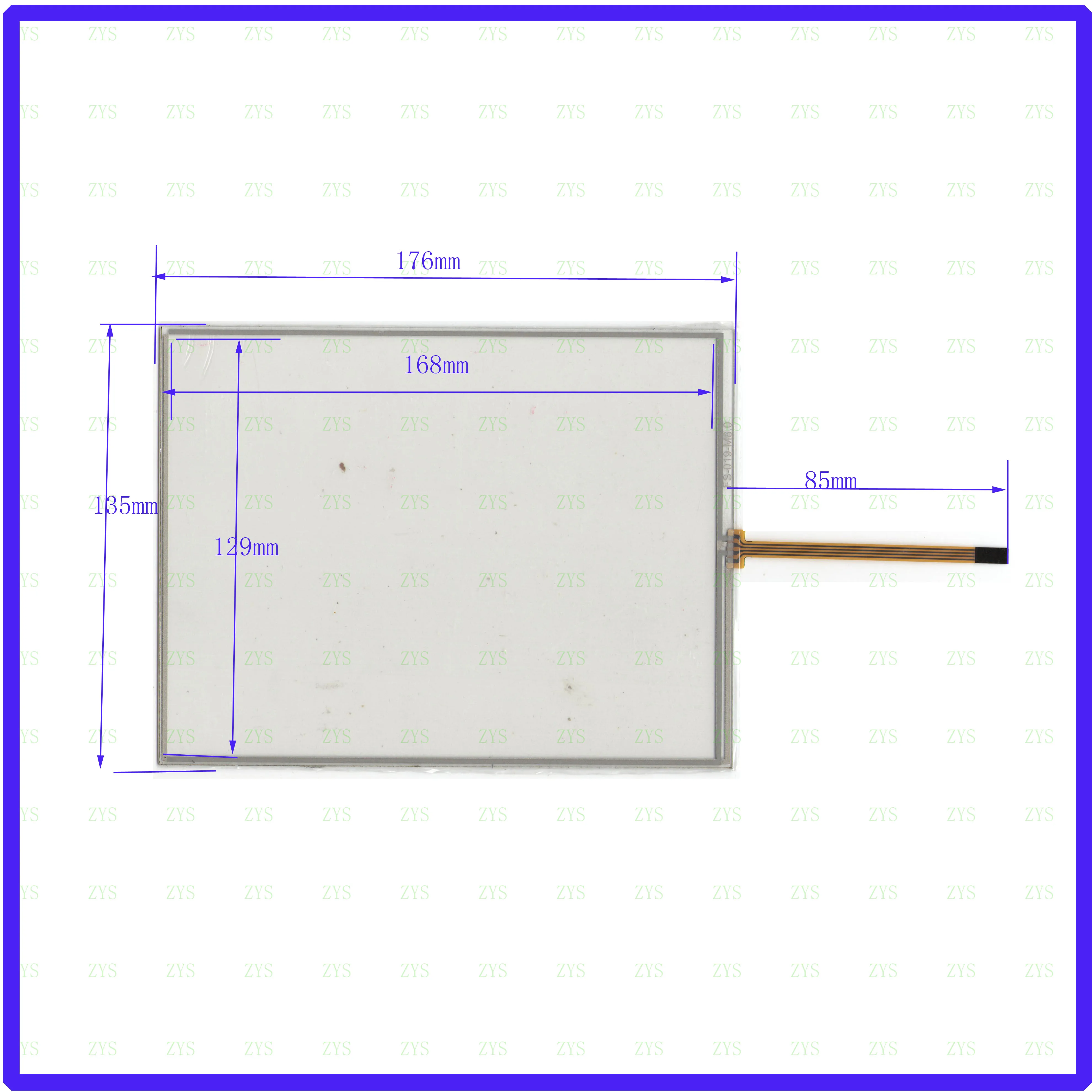 ZhiYuSun 10PCS/LOT this is compatible N0100554X225 4 wire resistive  for Industrial touch panel 176*135  N010-0554-X225