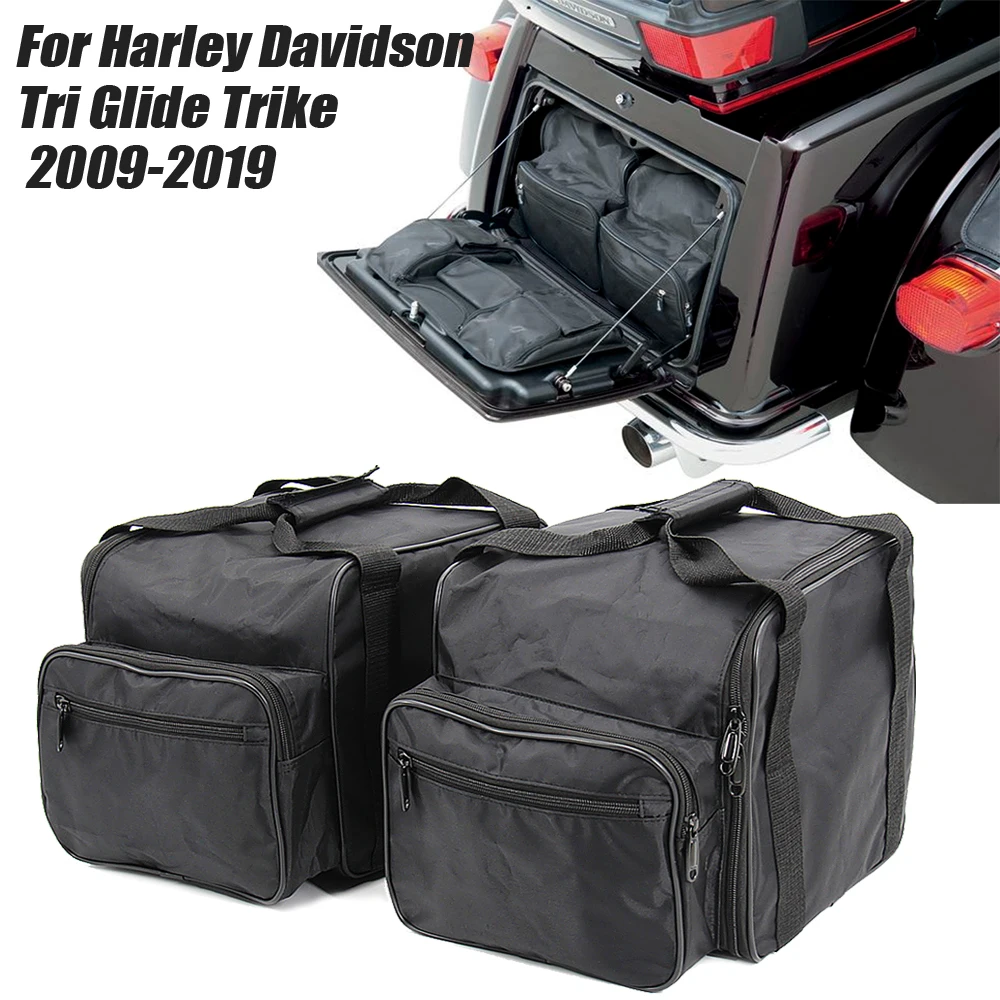 

Motorcycle Saddlebags Trunk Liner Bag Luggage Bags For Tri Glide Ultra Classic FLHTCUTG 2019-2009 2018 2017 2016 2015 2014 2013