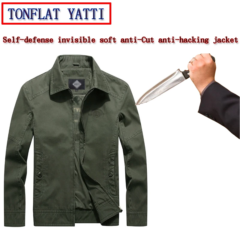 

New Self-Defense Anti-Stab Jacket Soft Invisible Anti-Chop Stab Police Fbi Swat Safety Civil Use Clothing Chaleco Anticorte