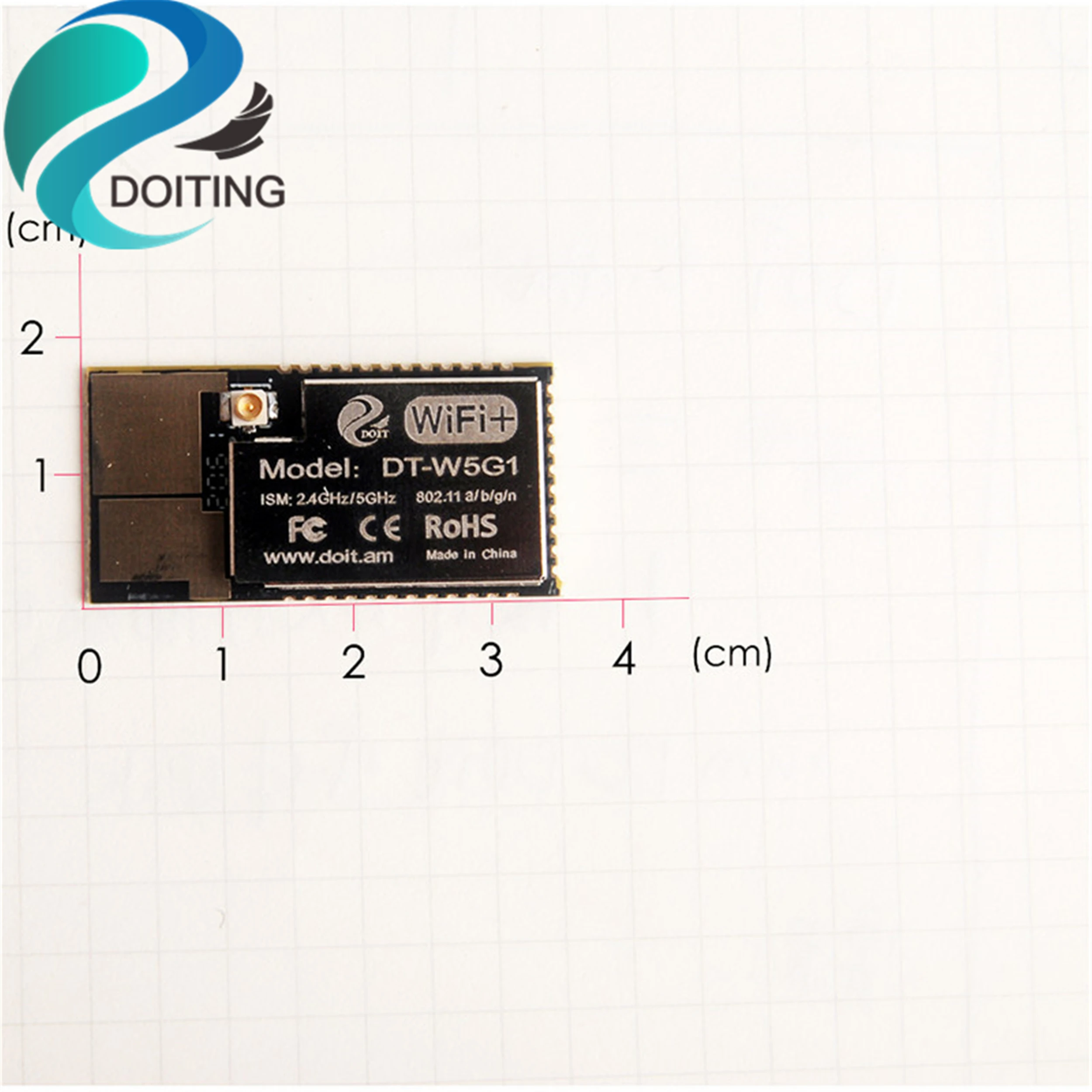 DOITING 2.4G + 5.8G Dual-Band ชิป DT-W5G1โมดูล WiFi Internet Of Things/WIFI ทางเทคนิค/smart Home/อุตสาหกรรมเกรด5G โมดูล