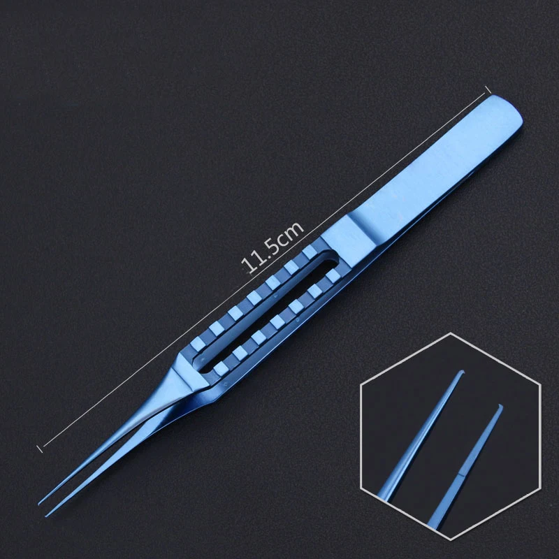 Fine Titanium Alloy Hair Planting Tweezers Hair Planting Tweezers Hair Follicle Planting Transplanting Forceps Hair