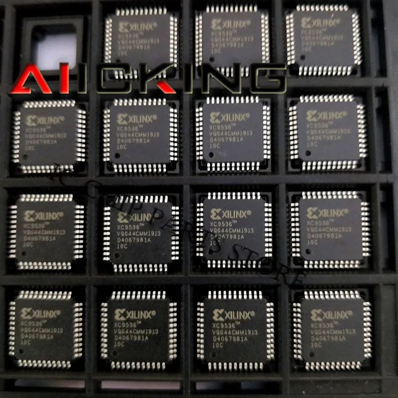 Chip CPLD IC programable en sistema QFP44, XC9536-10VQG44C XC9536, XC9536-10VQG44 (5 piezas), Original, en Stock