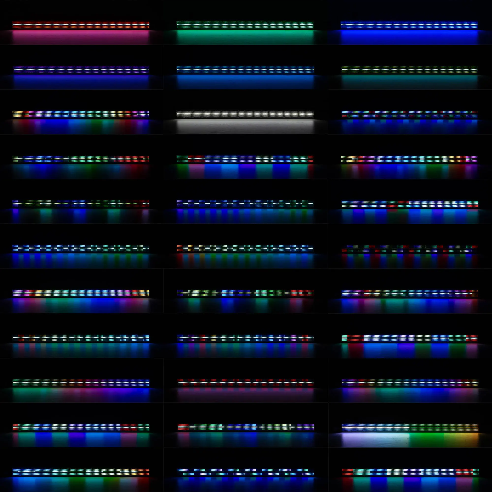 Pknightステージled dmxライトバー多機能rgbwピクセルledウォールウォッシュライトストロボ壁ウォッシュバー教会ギグパーティーdjクワガタ