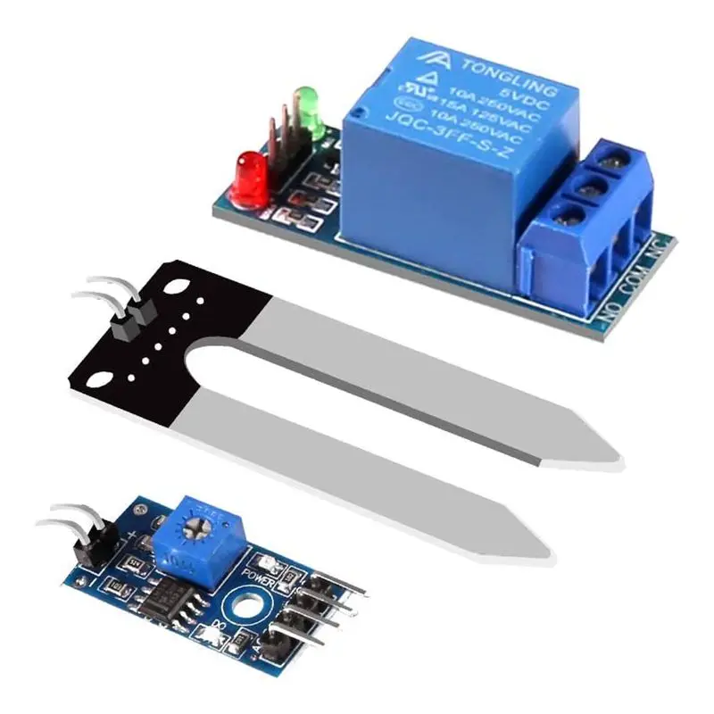 Soil Moisture Sensor Kit Automatic Watering System Manager with Mini Water Pump for Arduino DIY Kit (Automatic Watering System)