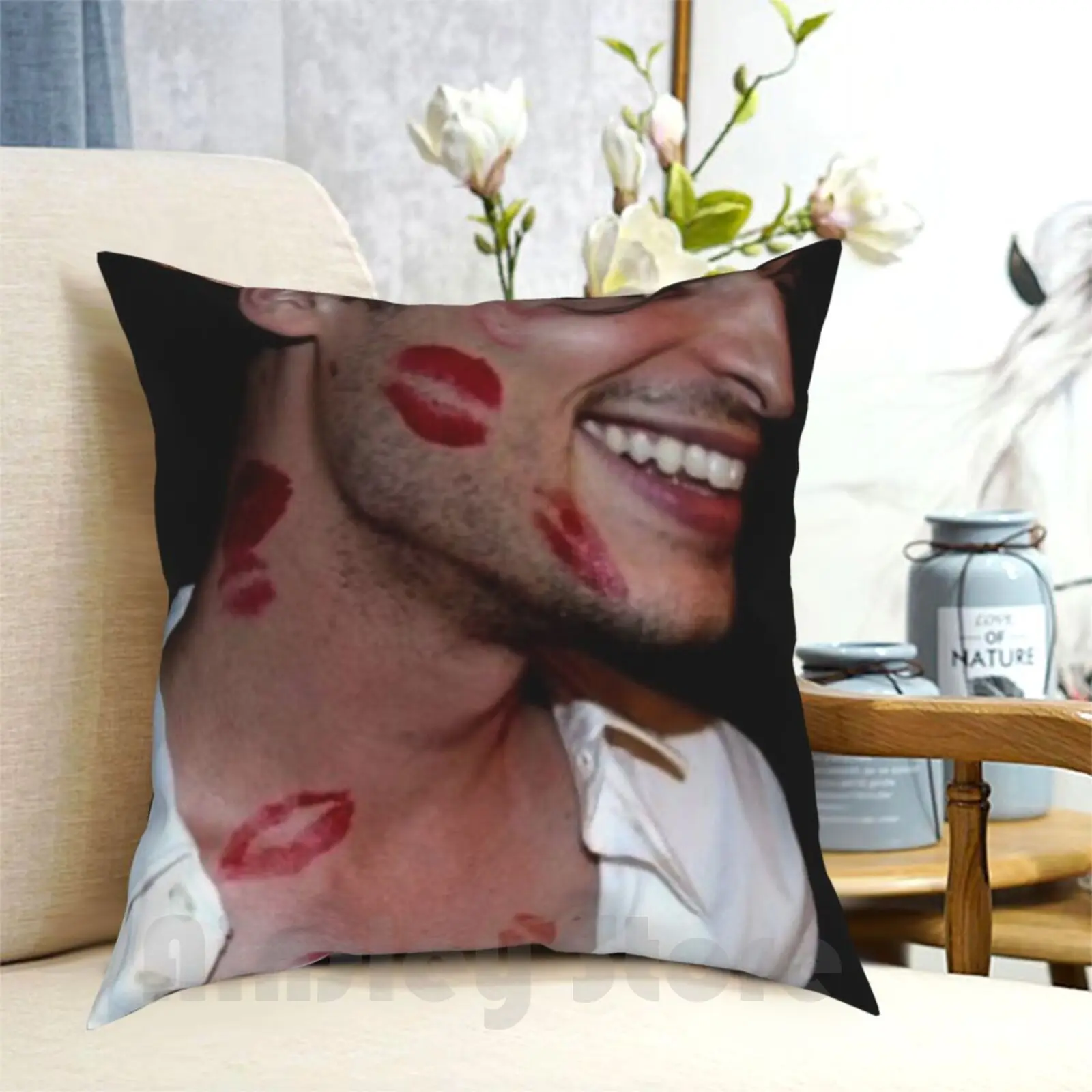 Matthew Gray Gubler Pillow Case Printed Home Soft DIY Pillow cover Matthew Gray Gubler Mgg Criminal Minds Spencer Reid Reid