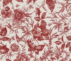 American Rustic Flower Wallpaper Vintage Rose Peel and Stick Floral Contact Paper Self Adhesive Removable Cabinet Furniture Film
