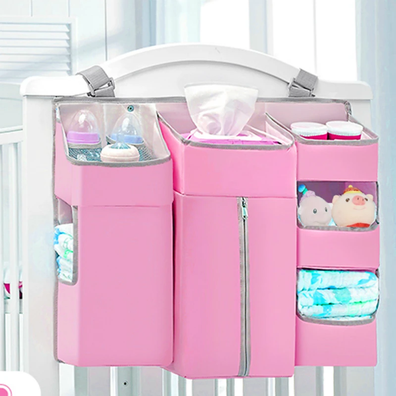 Best Crib Organizer For Baby Bed Hanging Storage Bag Baby Clothing Baby Items Organizer For Essentials Bedding Diaper Nappy Bag