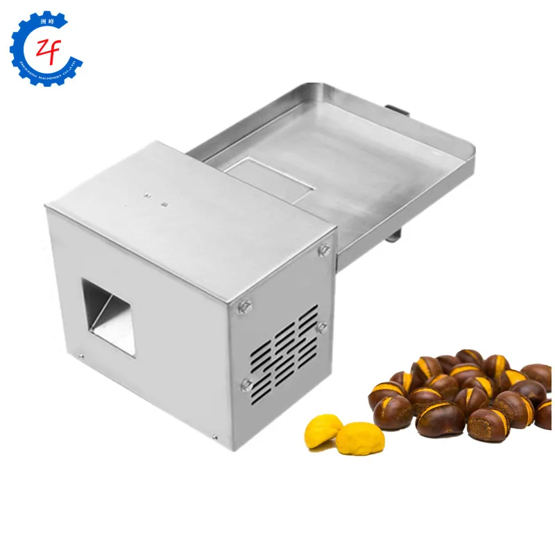 Chestnut nut shell opening machine hazelnut shell splitting machine chinese chestnut cracking machine