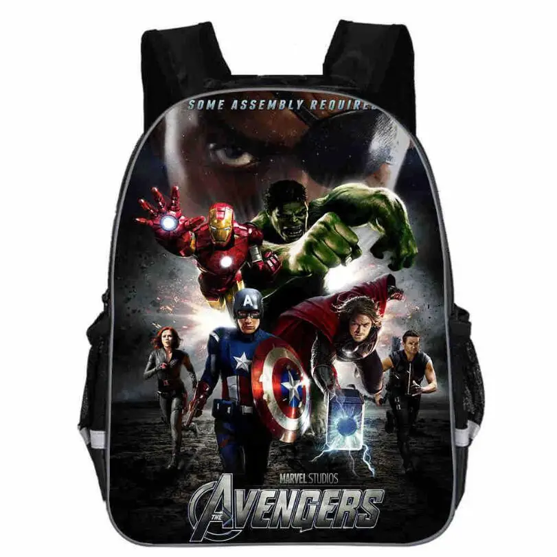 11-16-inch bag Mochilas Avengers backpack For Teenage Boys Children School Bags Heroes Cartoon Backpack Captin America Bags