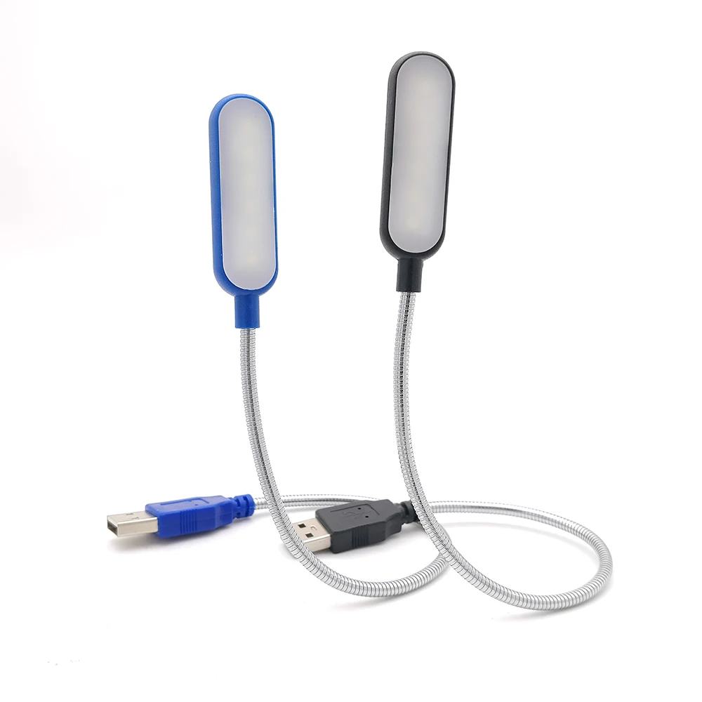 Led Lights Mini Portable USB Book Light 5V Bright LED Lamp Reading Lamp Eye Protection Desk Light for Power Bank Notebook PC
