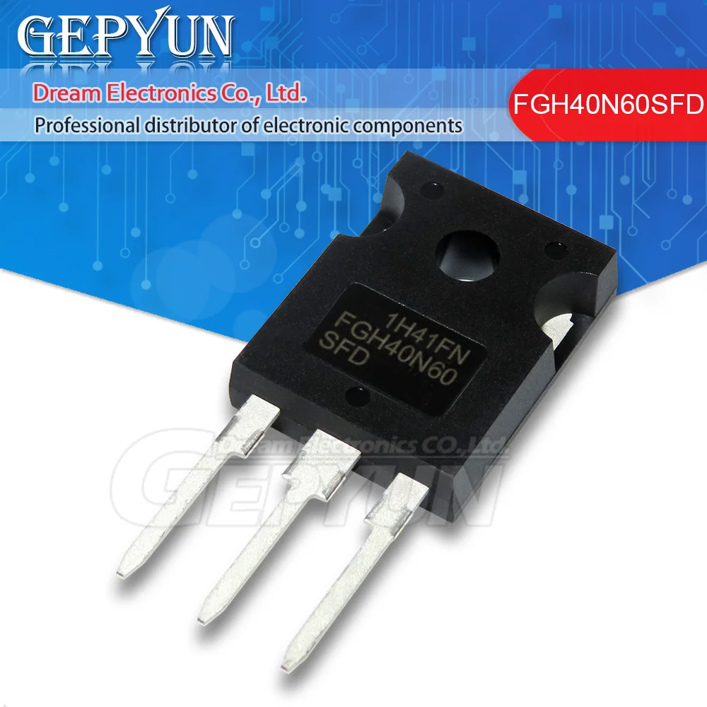 5PCS FGH40N60SFD FGH40N60 40N60 IGBT TO-247 In Stock