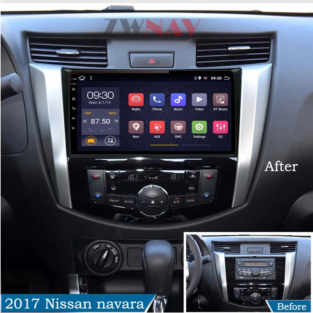 Android 10 4+128GB PX6 DSP For NISSAN NP300 Navara 2014 2015 2016 2017 Car DVD Player GPS Multimedia Player Radio Audio Stereo