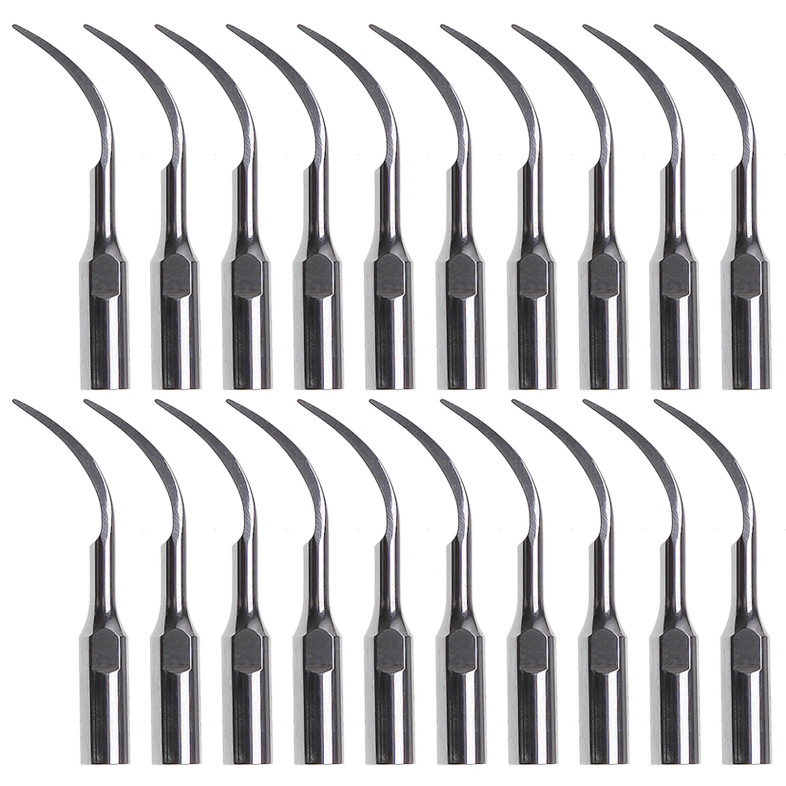 20Pcs DTE/SATELEC Style Dental Ultrasonic Scaler Scaling Perio PD1 Tips