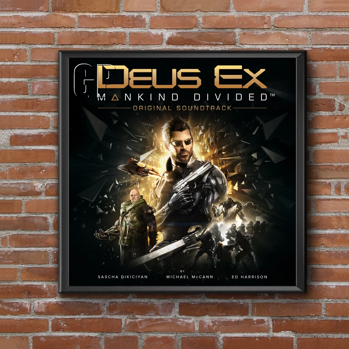 Deus Ex Mankind Divided Game Poster Wall Painting Home Decoration ( No Frame )