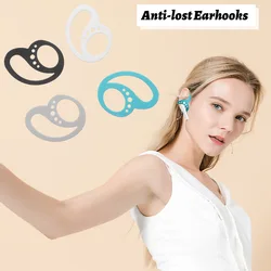 5/10 Pairs Non-Slip Earhooks Earphone Holder Silicone Portable Sport Earbuds Hooks Anti Falling Off Ear Clip