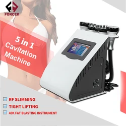 2024 New Arrival 40K RF Ultrasonic Cavitation Machine Skin Lifting Tighten Anti-wrink RF 5 in 1 Body Slimming Machine