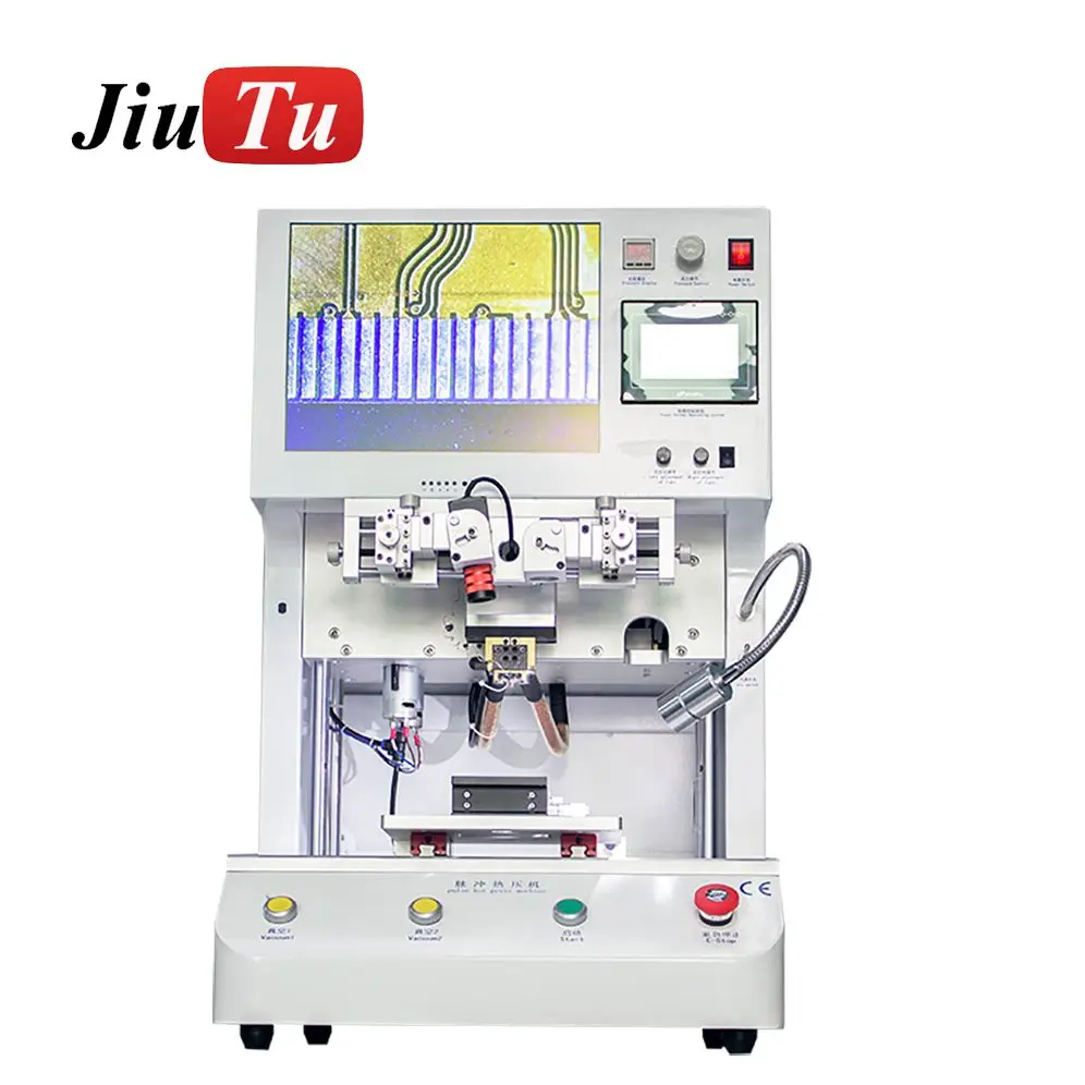 Jiutu Flex Cable Machine LCD Screen Repair Machine Pulse Hot Press LCD Flex Cables Ribbon FPC ACF Bonding Machine