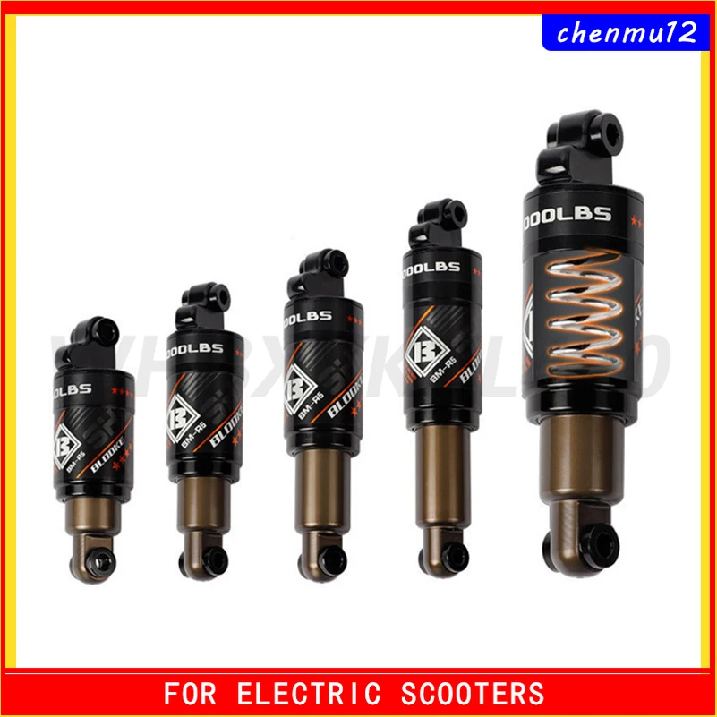 for M365 KUGOO M4 Pro Scooter Hydraulic Rear Front Shock Absorbers 120 125 150 165 190 MM MTB Bike Kind  Mountain Bicycle